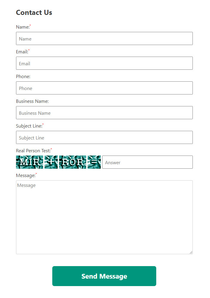 WordPress Plugin: Secure Contact Image